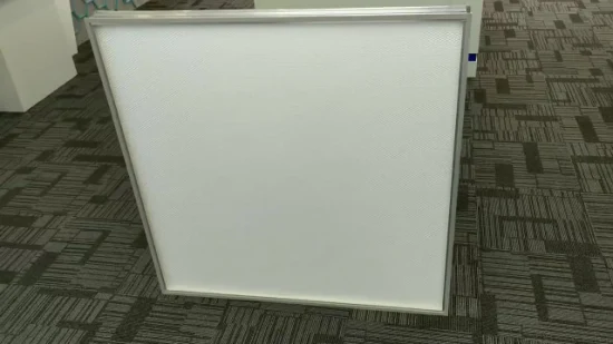 (H12, H13) Filtre HEPA avec grille de support de média pour filtres de salle blanche et de salle d'opération Filtre à air FFU en fibre de verre